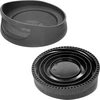 Recipiente de vidro 235 ml, com tampa para pendurar - 4 