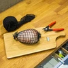 Rede para embutidos preta com dimensões de 18 cm x 5 m, com resistência térmica até 220°C - 5 