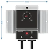 Regulador de potência do aquecedor, até 2 kW - 5 