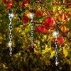 Repelente de pássaros – espirais refletoras em prata, 6 peças - 7 