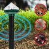 Repelente solar de toupeiras com lâmpada LED - 11 