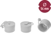 Rolha para balão diâmetro 54 mm com fecho - 2 