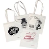 Sacolas de algodão com estampa - conjunto mix 10 peças  - 1 