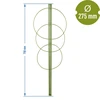Suporte anelar para plantas 3 anéis 0,7m - 2 