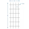 Suporte para plantas - treliça (150cm x 60cm) 3 peças - 7 