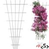 Suporte para plantas - treliça de jardim afunilada 150 x 75 cm - 7 