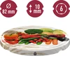 Tampa fi 82/6 vegetais em fundo branco - 10 unid. - 3 