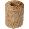 Taśma jutowa 10 cm/5 m - 5 taśma z juty, taśma jutowa, taśma do pomidorów, taśma do ogórków, taśma naturalna, ekotaśma, taśma do wiązania, taśma do rękodzieła, wstążka jutowa