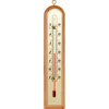 Termometr pokojowy ze złotą skalą (-10°C do +50°C) 22cm, mix - 4 termometr wewnętrzny, termometr pokojowy, termometr do wewnątrz, termometr domowy, termometr, termometr drewniany pokojowy, termometr czytelna skala, termometr srebrna skala, termometr złota skala, termometr do powieszenia, tradycyjny termometr