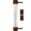 Termometr zewnętrzny brązowy (-50°C do +50°C) 27cm - 11 termometr zaokienny, jaka temperatura