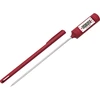 Termómetro culinário eletrónico, LCD (-20°C a +250°C), vermelho ['termómetro para carnes', ' termómetro para assados', ' termómetro de sonda']