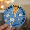Termômetro de quarto, de cristal líquido, infantil Ø 11cm - 3 