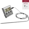 Termômetro eletrônico de cozinha com sonda (0°C a 250°C) - 4 
