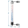 Termômetro externo com moldura de metal (-50°C a +50°C) 20cm - 2 