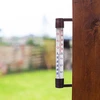 Termômetro externo marrom (-60°C a +50°C) 23cm - 2 