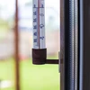 Termômetro externo marrom (-60°C a +50°C) 23cm - 4 