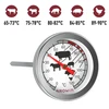Termômetro para assar carnes (0°C a +120°C) 12,5cm - 9 