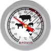 Termômetro para assar carnes (0°C a +120°C) 12,5cm - 7 