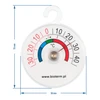 Termômetro para geladeiras e freezers (-35°C a +45°C) Ø 5cm - 2 