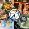 Termômetro para prensa de presunto 0,8 kg (0°C a +120°C) 9,0cm - 7 