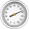 Termômetro universal (0°C a +120°C) 5cm - 2 