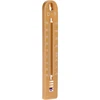 Termômetro universal (-30 a +50°C), 17 cm, marrom claro - 2 