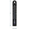 Termômetro universal (-30 a +50°C), 17 cm, preto - 4 