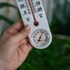 Termômetro universal branco com higrômetro (-20°C a +50°C) 25cm - 4 