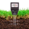 Testador de solo 2 em 1 - pH, fertilidade do solo - 5 