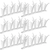Tiras com espigões repelentes de pássaros, decorativas, brancas - de plástico, 6 unid. - 2 