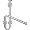 Tubo de fermentação angular para recipientes  - 1 