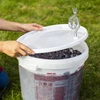 Tubo de fermentação de plástico MINI-v2 - 8 