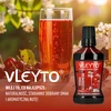 VLEYTO Cereja & Amieiro – essência de sabor com aromas naturais, 250 ml - 6 