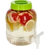 Wielofunkcyjny słoik z kranikiem 3L - 10 słoik pet, słoik z tworzywa, plastikowy słoik, słoik wielofunkcyjny, nietłukący słoik, słoik z kranem, słoik z kranikiem, słoik na lemoniadę, słoik z zakrętką i korkiem, cytryniada, lemoniada, poncz, zlewanie