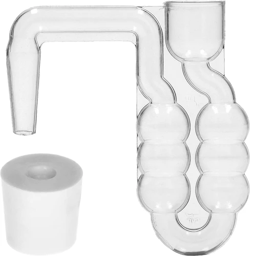 4 x Dama 5 L com rolha, borbulhador, tampa e cesto - 8