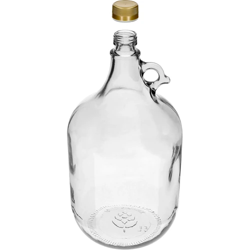 4 x Dama 5L com rolha e tubo de fermentação e tampa - 3