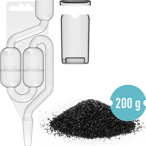 Absorvedor de odor de fermentação com tubo Maxi e carvão - 2