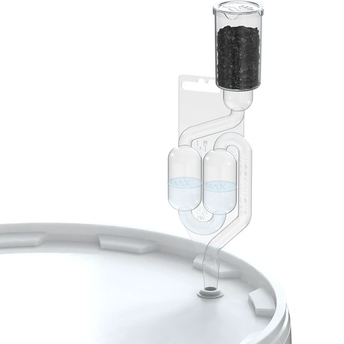 Absorvedor de odores de fermentação com borbulhador Maxi e carvão - 8