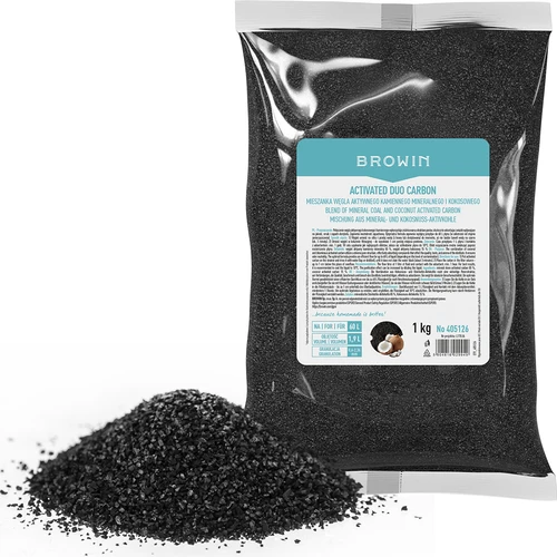 Activated Duo Carbon – mistura de carvão ativado mineral (de rocha) e de coco, 1 kg, para 60 L - 2