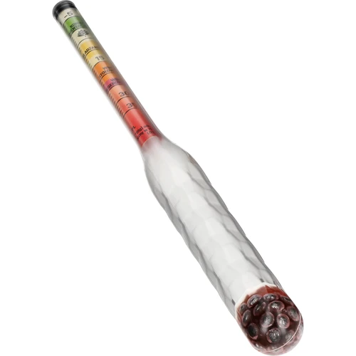 Açucareiro inquebrável com tubo de ensaio, faixa de medição: -5-35°Blg - 2
