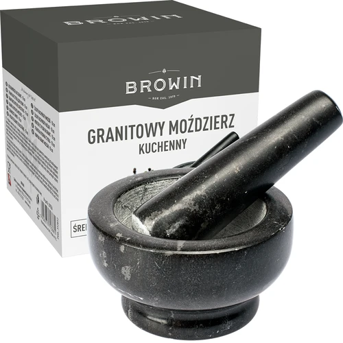 Almofariz de cozinha em granito - 10cm - 7