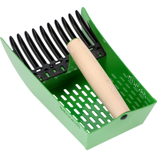 Apanhador de pequenos frutos, metálico, verde - 3