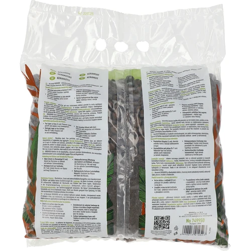 Argila expandida para plantas em vaso, jardinagem e florestas em vidro 10–20 mm, 4 L - 2