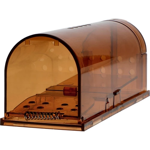 Armadilha para ratos – captura viva, transparente, 2 peças - 3