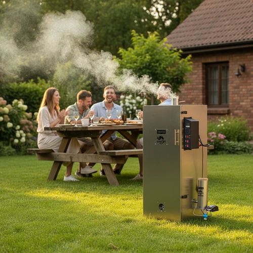 Armário de fumagem dragON em aço 220 L – com controlador digital - 13