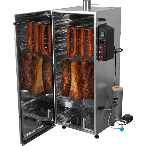 Armário de fumagem dragON em aço 220 L – com controlador digital - 4