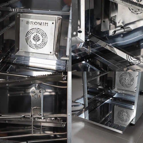 Armário de fumagem dragON em aço 220 L – com controlador digital - 6