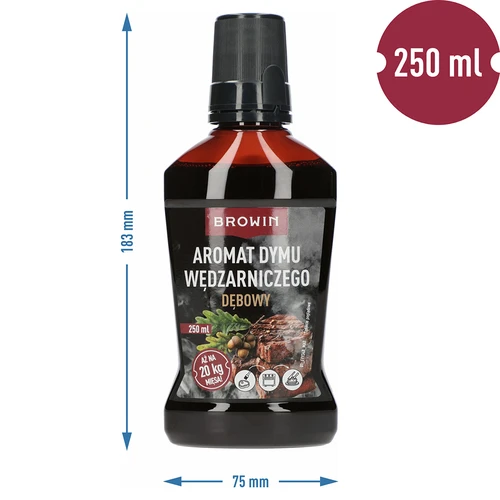 Aroma de fumo líquido – carvalho, 250 ml - 4