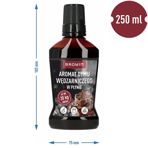 Aroma de fumo líquido para defumar, para 20 kg, 250 ml - 4
