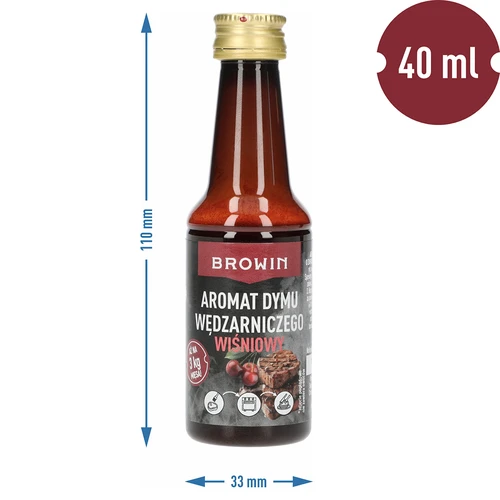 Aroma de fumo líquido para fumeiro – cerejeira, 40 ml - 3